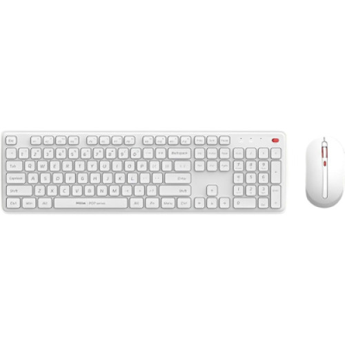 Клавіатура Xiaomi MiiiW MW24PB03 + Мишка, Wireless, USB, White