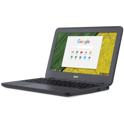 Ноутбук Acer ChromeBook11 N7 (CB311-7H-C782), 11.6" (1366x768), Intel Celeron N3060 (1.6 - 2.48 GHz), 2GB, 32GB, Intel HD Graphics 400, 802.11 b/g/n, Bluetooth, Webcam, Google Chrome OS