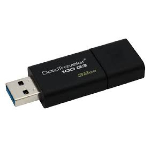 Флеш память USB 32GB Kingston DataTraveler 100 Generation 3 USB3.1 (DT100G3/32GB)