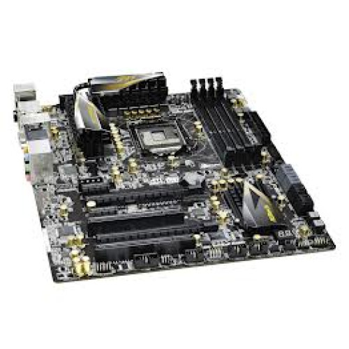 Материнськая плата ASRock Z77 PRO4-M/BULK (LGA1155/ Z77, 4*DDR3, RAID, Video, Glan, 8ch,4xSATAII, 4xSATAIII, mATX)