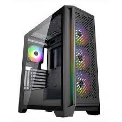 Корпус Frontier BANTU AC29A, ATX, micro-ATX, без БЖ, 2xUSB3.0, Type-C, HD audio