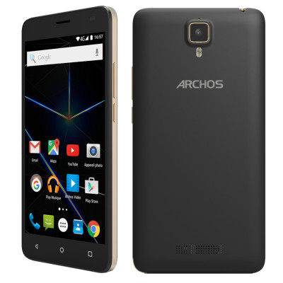 Мобильный телефон Archos 50D Oxygen Black, 5", IPS, (1280x720), Mediatek MT6753 (1.3 ГГц), RAM 2 ГБ, 16 ГБ встроенной памяти + microSD,SDHC (до 32 ГБ), основная камера: 13 Мп, фронтальная камера: 5 Мп, 3G, 4G LTE, GPS, поддержка 2х SIM-карт (Nano-SIM