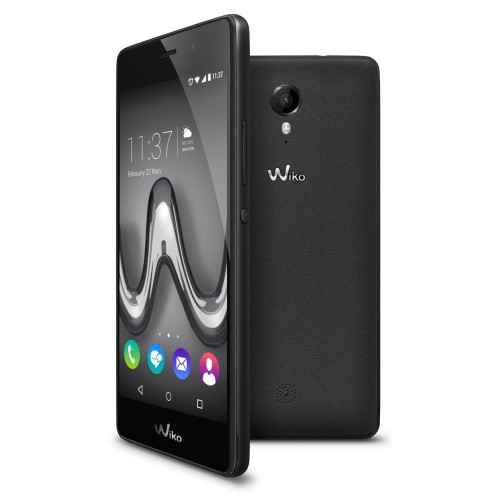 Мобильный телефон Wiko Tommy Black, 5", IPS, (1280x720), Qualcomm Snapdragon 212 (1.3 ГГц), RAM 1 ГБ, 8 ГБ встроенной памяти + microSD,SDHC (до 32 ГБ), основная камера: 8 Мп, фронтальная камера: 5 Мп, 3G, GPS, поддержка SIM-карт (Micro-SIM), Android 