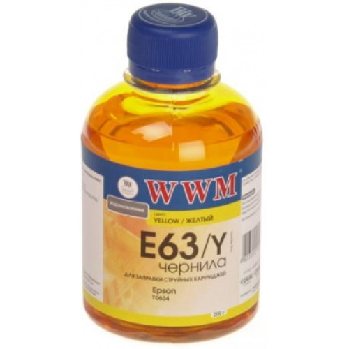 Чорнило WWM Epson E63/Y Yellow 90мл 