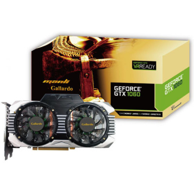 Відеоадаптер GTX1060 3072MB GDDR5 192Bit Manli (M-NGTX1060G/5RCHDPPP)