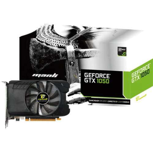 Відеоадаптер GTX1050 2048MB GDDR5 128Bit Manli (M-NGTX1050G/5R8HDP)