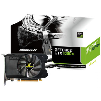 Відеоадаптер GTX1050 TI 4096MB GDDR5 128Bit Manli (M-NGTX1050TIG/5RDHDP)