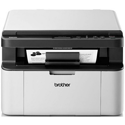 БФП лазерний Brother DCP-1510E, Швидкість чорно-білого друку :20 стор./хв., Ресурс роботи картриджа (при 5% заповнені сторінки) (ч/б): 700 стр., Рздільна здатність друку: 2400 х 600 dpi, Роздільна здатність сканування (оптичне): 600 x 1200 dpi, Роздільна 