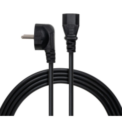 Кабель Power для ПК, 1.8 м, Rezone , 0.75 мм, 220V (RZPC-131875)