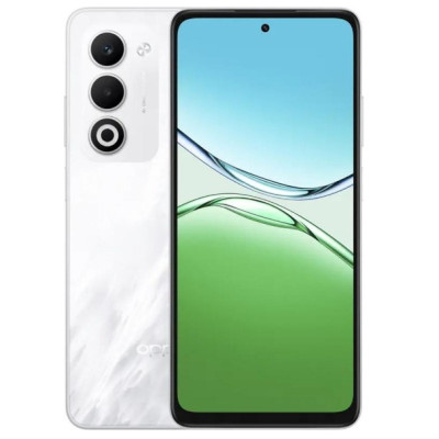 Мобільний телефон OPPO A5 Mist White, 6.5", Qualcomm Snapdragon 6s Gen 1 (2.2 ГГц), 6 ГБ, 128 ГБ, 2 Sim