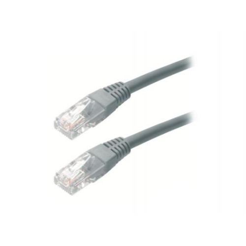 Патч-корд CAT5e UTP RJ45 10m, Ritar, сірий Q250 (PCR-CCA/10G)