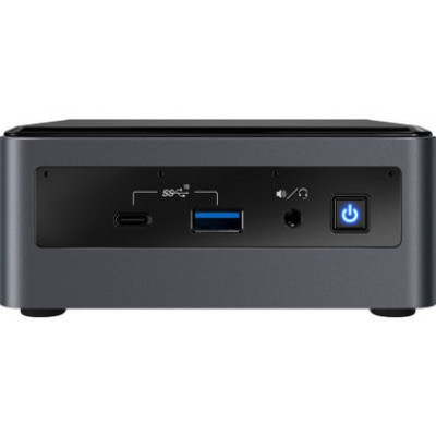 Системний блок INTEL NUC 10 Performance, Intel Core i3-10110U (4.1GHz), RAM DDR4 W/O, M.2 W/O, Intel UHD, 1 x HDMI, 3 x USB 3.0, 1 х Thunderbolt, 1 x Type C. 1 x RJ45, Bluetooth, Wi-Fi, DOS