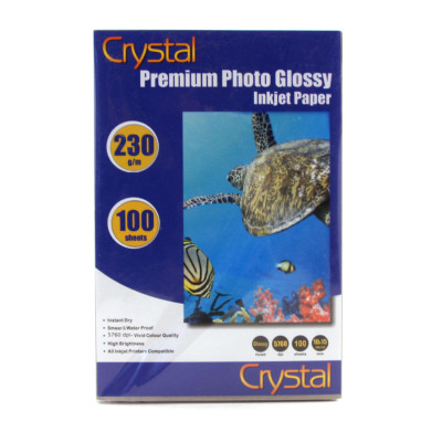 Фотопапір Crystal 230 g/m А3 глян-одностор 50л.