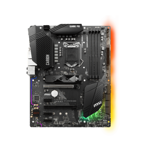 Материнська плата MSI H370 Gaming Pro Carbon (s1151, Intel B250, PCI-Ex16), 4 x DDR4, ATX