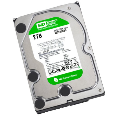 Жорсткий диск HDD 2TB 5400 WD SATA3 32Mb (WD20EADS)