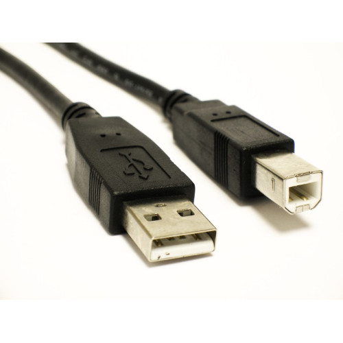 Кабель для принтера USB 2.0 AM/BM 1.5 m black Atcom (5474)