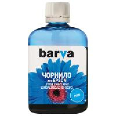 Чорнило Barva Epson L1110/L3100 (103) Cyan (180мл) (E103-696)