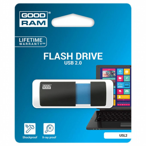 Флеш память USB 16GB GoodRam USL2 (USL2-0160K0R11)