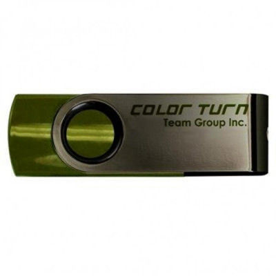 Флеш память USB 16GB Team Color Turn Green (TE90216GG01)