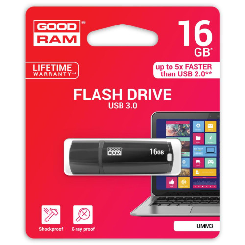 Флеш память USB 16GB GoodRam UMM3 (UMM3-0160K0R11)