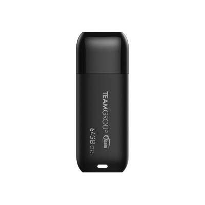 Флеш память USB 64GB Team C173 Black (TC17364GB01)