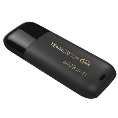 Флеш память USB 64GB Team C175 Black (TC175364GB01)