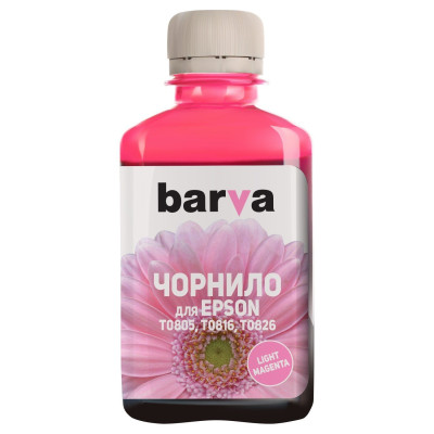 Чорнило Barva Epson Photo T0816 LIGHT MAGENTA 90 г (E081-329)