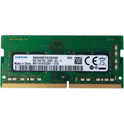 Модуль пам'яті SoDDR 4 8GB 2666 MHz 1.2v Samsung (M471A1K43CB1-CTD)