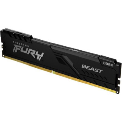 Модуль пам'яті DDR4 8GB 3200 MHz Kingston Fury Beast Black (HX430C15FB3/8)