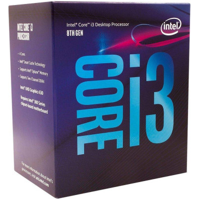 Процесор Intel Core i3-8300, (3.7GHz, 8MB, s1151) (BX80684I38300) Box