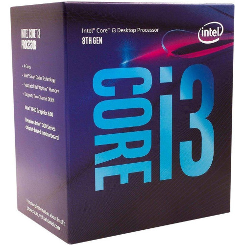 Процесор Intel Core i3-8300, (3.7GHz, 8MB, s1151) (BX80684I38300) Box