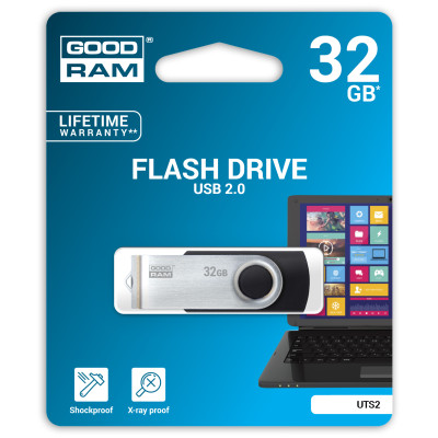 Флеш память USB 32GB GoodRam Twister USB 3.0 (UTS2-0320K0R11)