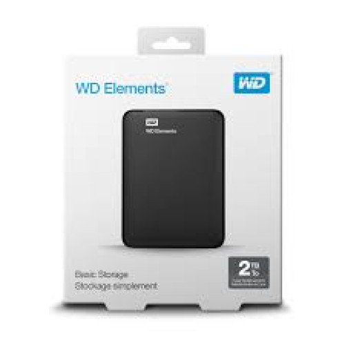 Жорсткий диск пртативний 2,5'' 2TB Western Digital (WDBU6Y0020BBK-WESN) USB 3.0,