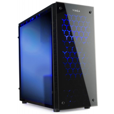 Корпус Vinga Franklin, Mini ATX, Black