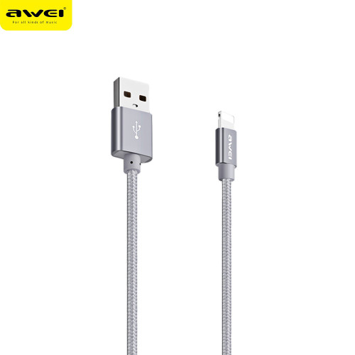 Кабель USB Lightning(M) 1 m Awei Fast (CL-700)
