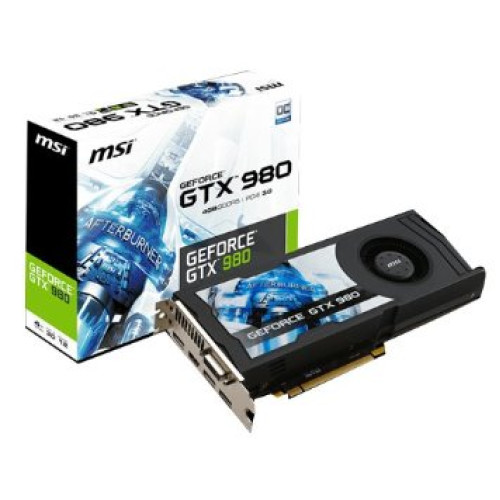 Відеоадаптер GTX980 4096Mb GDDR5 256bit MSI OC (GTX 980 4GD5 OCV1) (1152/7010) (DVI, HDMI, 3 x DisplayPort)
