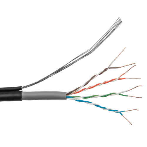 Кабель UTP CAT 5E 305m. (бухта), 4*2*0.50, мідь (DiaLan) (10557), для внутрішньої прокладки