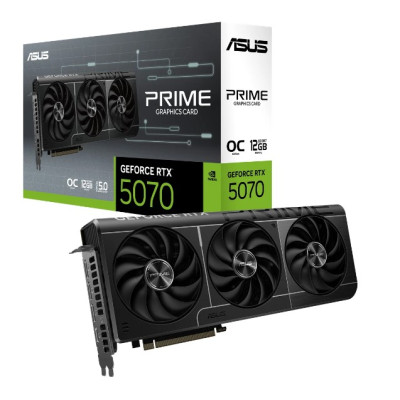 Відеоадаптер RTX5070 12GB GDDR7 192bit Asus PRIME 12G (90YV0M10-M0NA00)