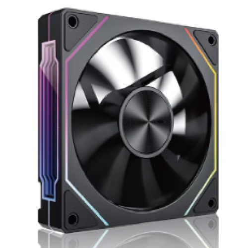 Вентилятор для охолодження корпусний OEM PRISM 4 PRO, Reversed, ARGB, Black, 12см, 4pin