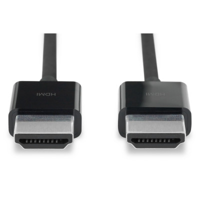 Кабель для монитора HDMI - HDMI, 1,8 м, Ver 1.4 фильтра, High Speed , круглый Black, (0257)