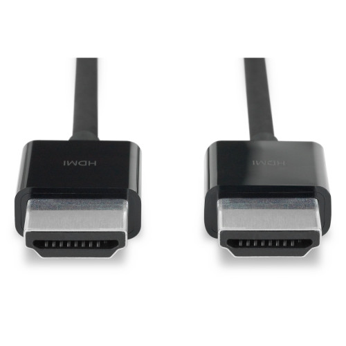 Кабель для монитора HDMI - HDMI, 1,8 м, Ver 1.4 фильтра, High Speed , круглый Black, (0257)