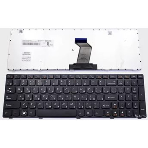 Клавиатура для ноутбука LENOVO (G580, G585, N580, N585, V580, Z580, Z585) rus, blac) Original RU