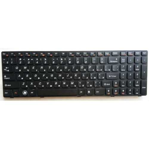 Клавиатура для ноутбука LENOVO (G580, G585, N580, N585, V580, Z580, Z585) rus, blac) Original RU