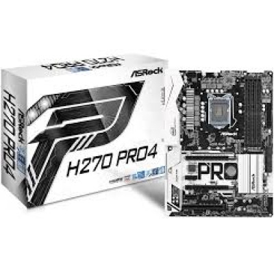 Материнська плата ASRock H270 Pro4 (s1151, Intel H270, PCI-Ex16) 