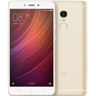 Мобильный телефон Xiaomi Redmi Note 4, 5.5" (1080x1920) IPS, Snapdragon 625 (2 ГГц), 4 ГБ, 64 ГБ, Adreno 506, Bluetooth:4.2, Камера 13 Mp, 5 Mp, 2 СИМ-Карты, 4100 мА·ч, Android 6.0 (MIUI 7), Gold