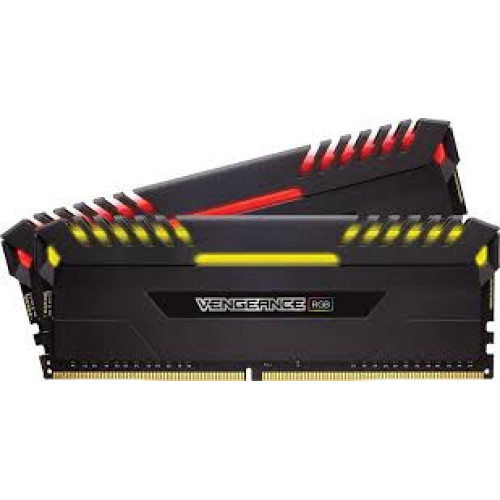 Модуль пам'яті Kit DDR4 16Gb(2x8GB) 3200 MHz Corsair Vengeance RGB (CMR16GX4M2D3200C16)