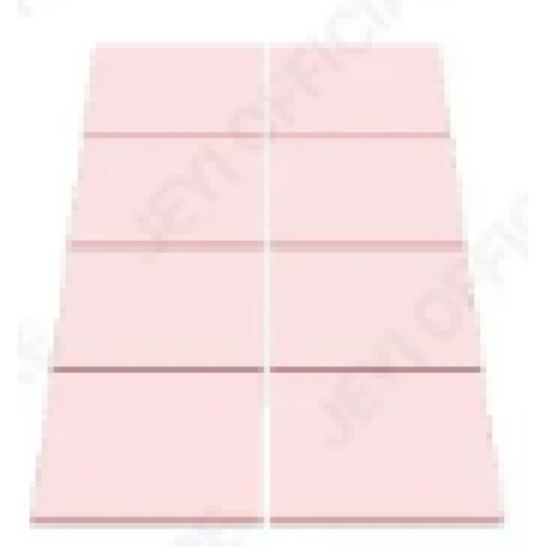Термопрокладка JEYI, 5 W/mK, 15*15*0.4 (10шт) blister, Pink