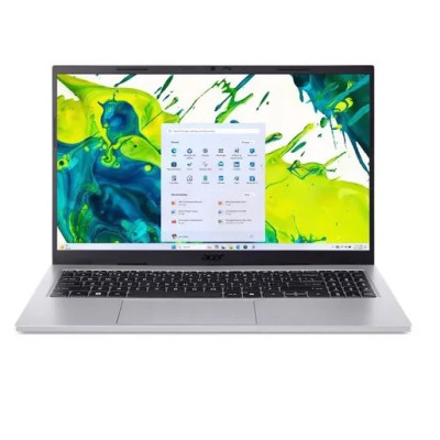 Ноутбук Acer Aspire Go 15 AG15-72P-77TE16 (NX.JRRET.00916), 15.6 FHD, Intel Core 7 150U (5.3GHz), 16Gb, 1TB SSD, Intel UHD, 1 x HDMI, 2x USB-A 3.1, Audio Combo Jack, LAN, Wi-Fi, Bluetooth, Windows 11, Gray