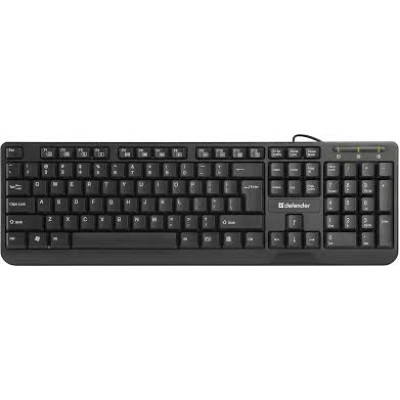 Клавіатура Defender OfficeMate HM-710, USB Black