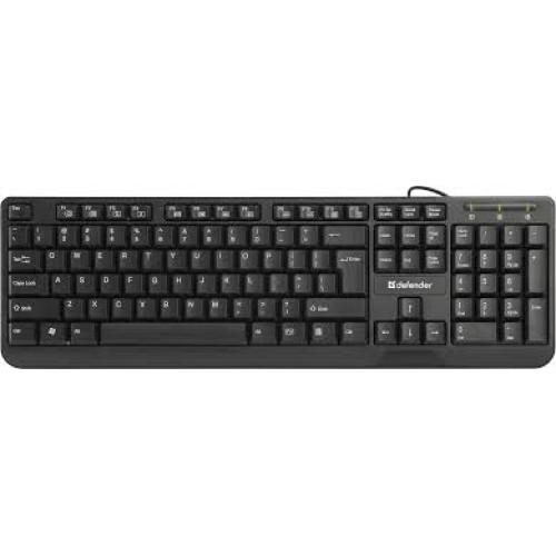 Клавіатура Defender OfficeMate HM-710, USB Black